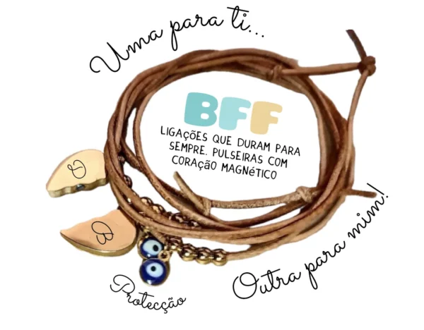 Conjunto de 2 Pulseiras BFF