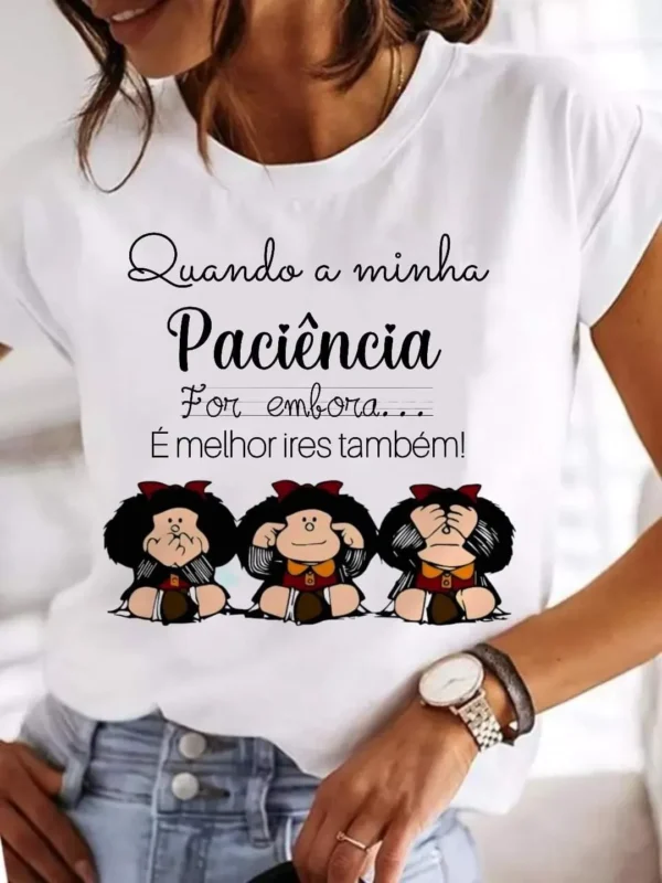 T-Shirt Mulher - Diversos Padrões - Image 26