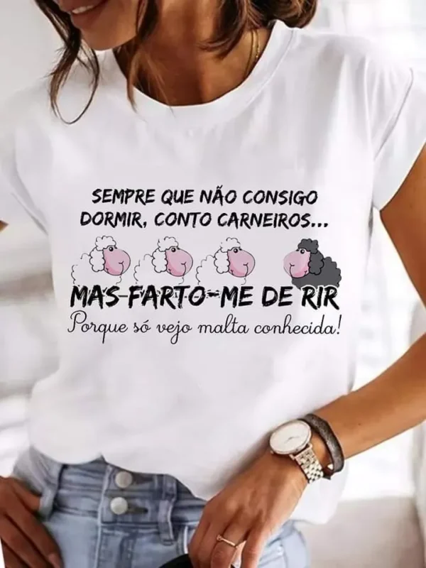 T-Shirt Mulher - Diversos Padrões - Image 23