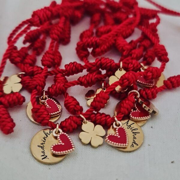 Pulseiras Madrinha e Afilhada