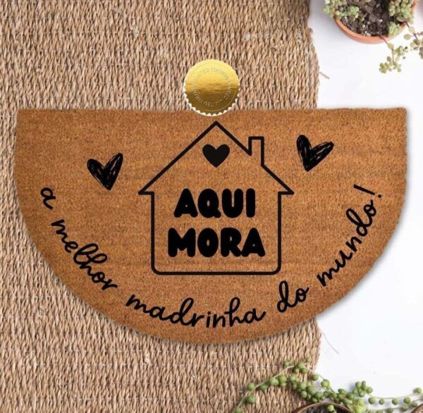 Tapete de entrada Madrinha