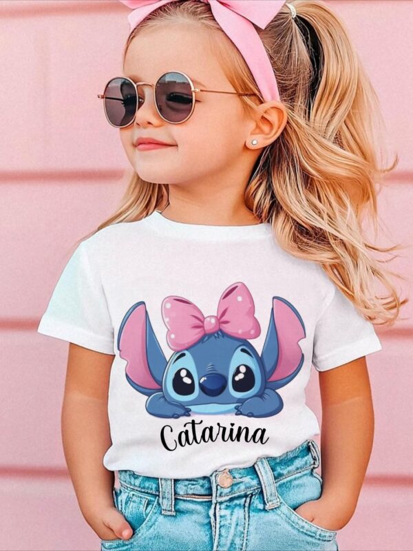 T-shirt Criança Stitch