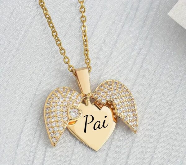Colar Coração Personalizado