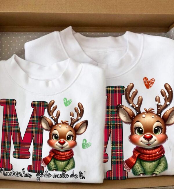 Sweat de Natal - Criança e Adulto