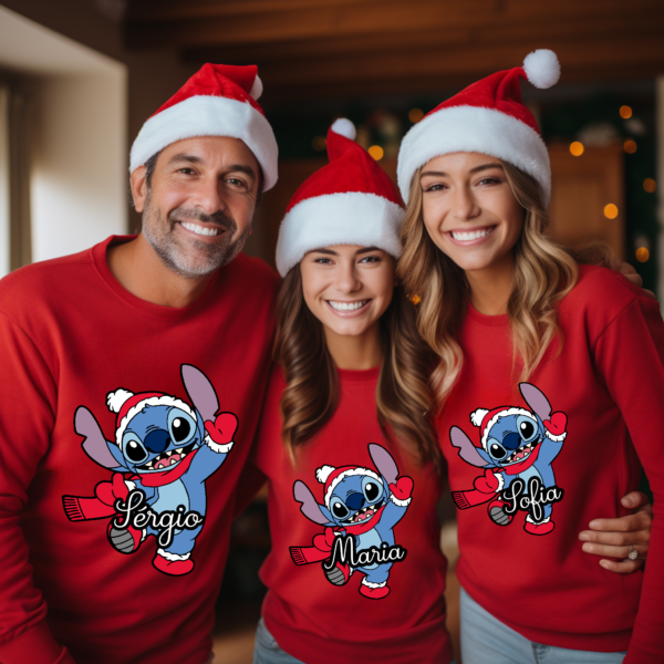 Sweat de Natal - Criança e Adulto