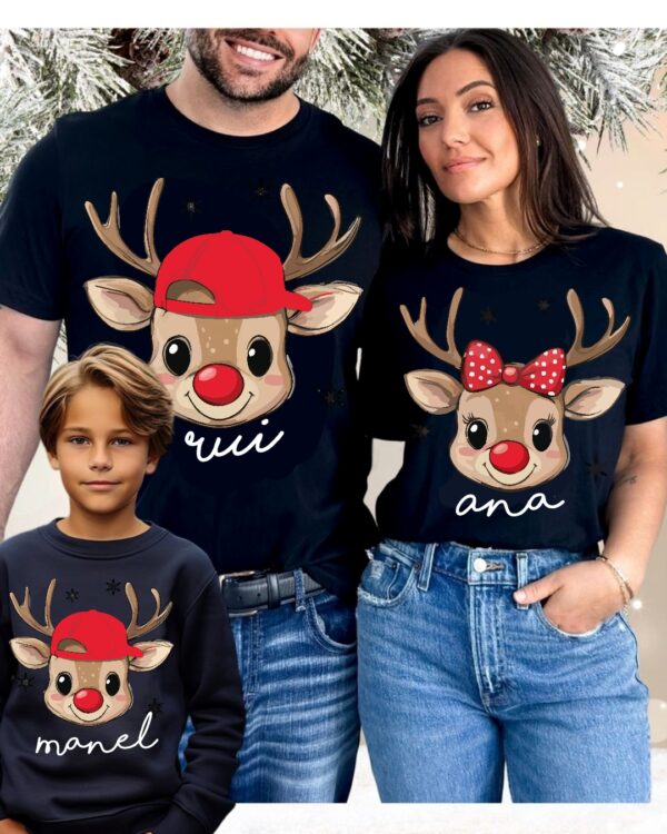 T-shirt de Natal - Criança e Adulto