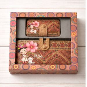 Box com Carteiras em Cortiça 🌸